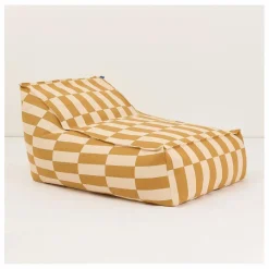 Nobodinoz Pouf long Vibes Tiles | Jaune Online