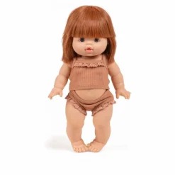 Minikane Poupée Capucine yeux dormeurs en ensemble maille côtelée