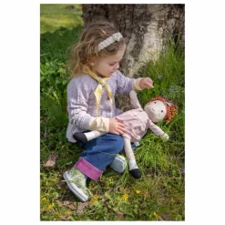 Sebra Poupée en tissu Hanna Multicolore New