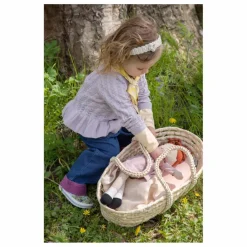 Sebra Poupée en tissu Hanna Multicolore New