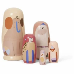 Ferm Living Kids Poupées gigognes Critter