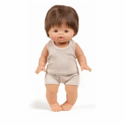 Minikane Poupon Jules et son ensemble maille côtelée Multicolore Hot