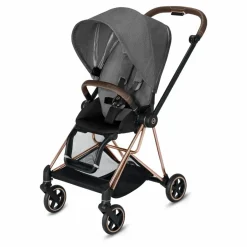 Cybex Poussette complète 2ème age Mios chassis rose gold | Gris clair