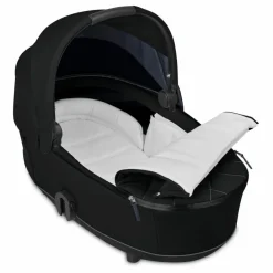 Cybex Poussette complète évolutive Mios chassis chrome | Noir Outlet