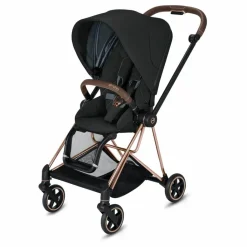 Discount Cybex Poussette complète évolutive Mios chassis rose gold | Noir
