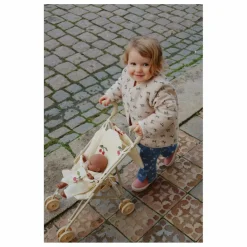 Konges Sløjd Poussette pour poupée Cherry et son poupon |