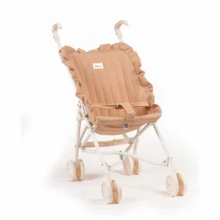 Discount Minikane Poussette pour poupée gaze de coton | Latte