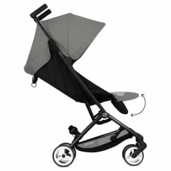 Cybex Poussette ultra compacte 2eme âge Libelle | Gris clair