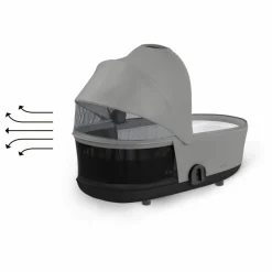 New Cybex Poussette évolutive Mios châssis rose gold | Gris