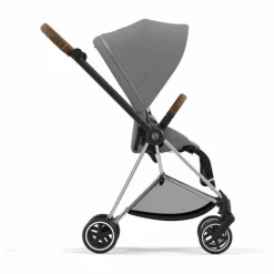 Cybex Poussette évolutive Mios châssis chrome | Gris Discount