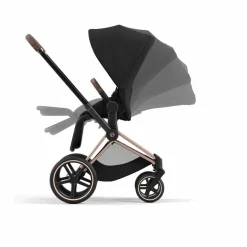 Sale Cybex Poussette évolutive Priam châssis rose gold | Noir