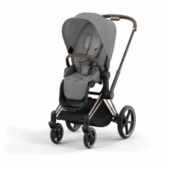 Cybex Poussette évolutive Priam châssis rose gold | Gris New