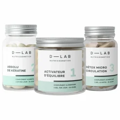 Outlet D-LAB NUTRICOSMETICS Programme Masse-Capillaire - 1 mois Non teinté