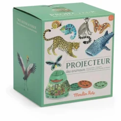 Moulin Roty Projecteur des animaux Tout autour du monde Multicolore Best