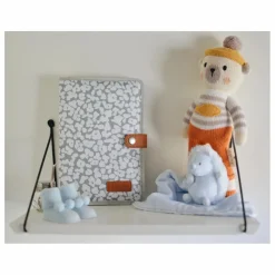 Béaba Protège carnet de santé Cherry Blossom | Gris Clearance