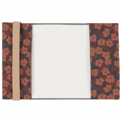 Nobodinoz Protège carnet de santé Hyde Park Maroon Poppies | Brique New