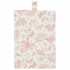Best Tartine et Chocolat Protège carnet de santé Toile de Jouy | Rose pêche