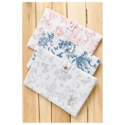 Best Tartine et Chocolat Protège carnet de santé Toile de Jouy | Rose pêche