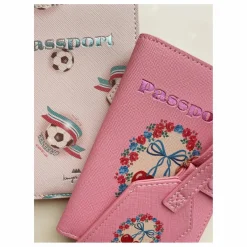 Enfant Konges Sløjd Protège passeport et étiquette bagage Kick It |