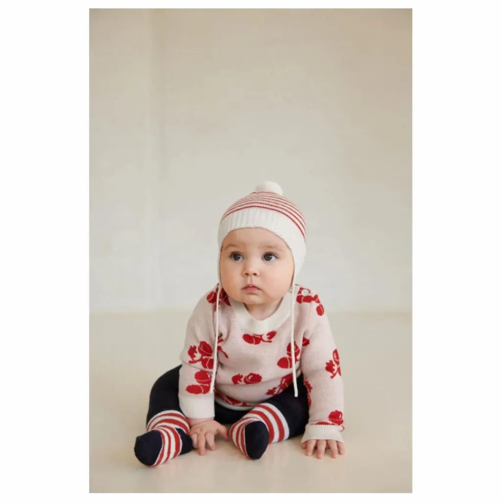 FUB Pull Acorn Maille Fine Laine Mérinos Bébé | Ecru Outlet