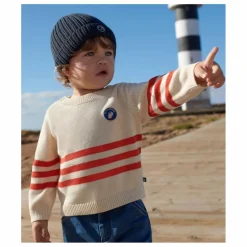 Online Petit Bateau Pull Bastien Coton Bio | Beige