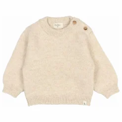 Búho Pull Bébé Fibres Recyclées | Beige