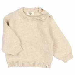 Búho Pull Bébé Fibres Recyclées | Beige