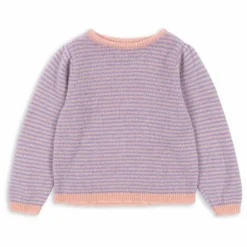 Online Konges Sløjd Pull Berle Puff Rayé Laine | Violet