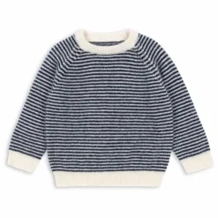 Enfant Konges Sløjd Pulls, Gilets|Pulls, Gilets|Pull Berle Rayé Laine |