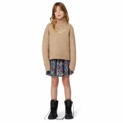 Enfant Zadig & Voltaire Pull Boutonné Ailes Laine |