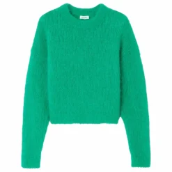 American Vintage Pull Bymi Alpaga | Vert Menthe