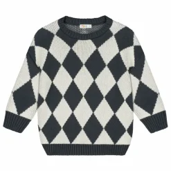 Enfant Yuki Pulls, Gilets|Pulls, Gilets|Pull Carreaux Coton Bio |