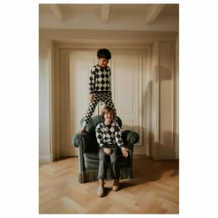 Enfant Yuki Pulls, Gilets|Pulls, Gilets|Pull Carreaux Coton Bio |