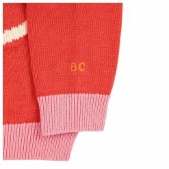 Sale Bobo Choses Pull Cheval à Bascule Coton Bio | Rouge