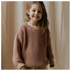 Online Yuki Pull Chunky Coton Bio | Blush