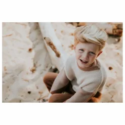 Enfant Yuki Pull Chunky Coton Bio Color Block |