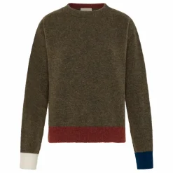 Outlet Momoni Pull Clover Laine Mérinos | Vert