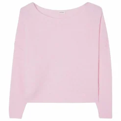 Femme American Vintage Pull Col Bateau Damsville Laine |