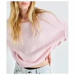 Femme American Vintage Pull Col Bateau Damsville Laine |