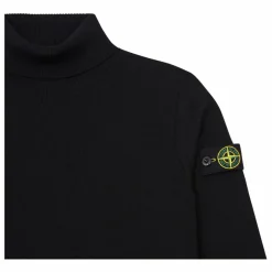 Stone Island Pull Col Cheminé | Noir Clearance