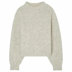 Femme American Vintage Pull Col Montant East Alpaga |