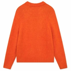 Les Deux Pull Col Rond Gilbert | Orange