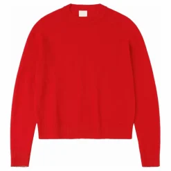 FUB Pull Col Rond Laine - Collection Femme | Rouge Discount