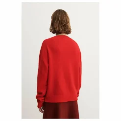 FUB Pull Col Rond Laine - Collection Femme | Rouge Discount