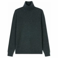 Bompard Pull Col Roulé Classique Cachemire | Gris anthracite Sale