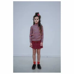 Enfant Repose AMS Pull Col Roulé Rayé Coton Bio |