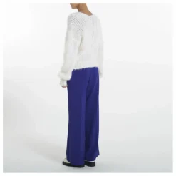Sale Forte Forte Pull Col V Mohair | Blanc