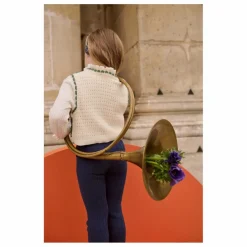 Louise Misha Pull Crochet Rynia | Crème Hot