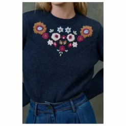 Hot Louise Misha Pull Darina - Collection Femme | Bleu marine