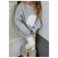 Enfant Donsje Pull Denn Lammy Laine Mérinos |